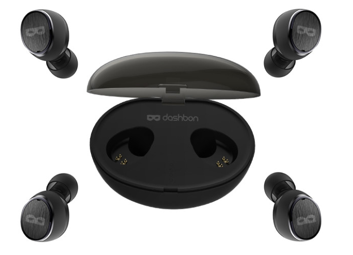 Carregador serve como bateria externa para fone (Foto: Divulgação/Dashbon)