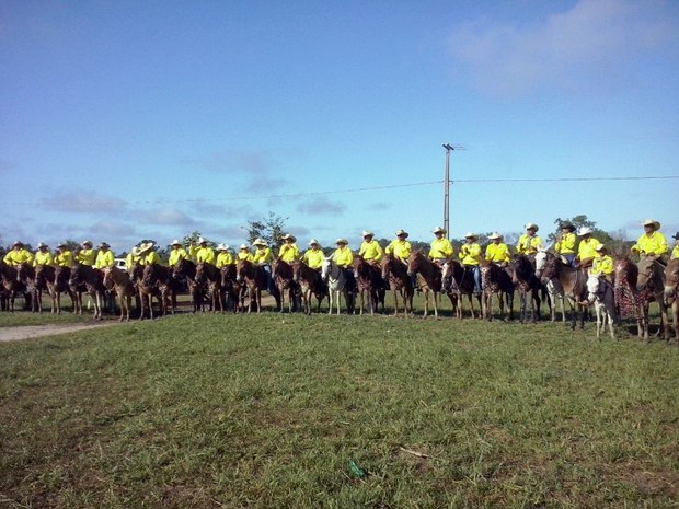 Tropeiros percorrerão mais de 300 km de Pau D&#39;Arco a Araguaína (Foto: Pedro César/SRA)