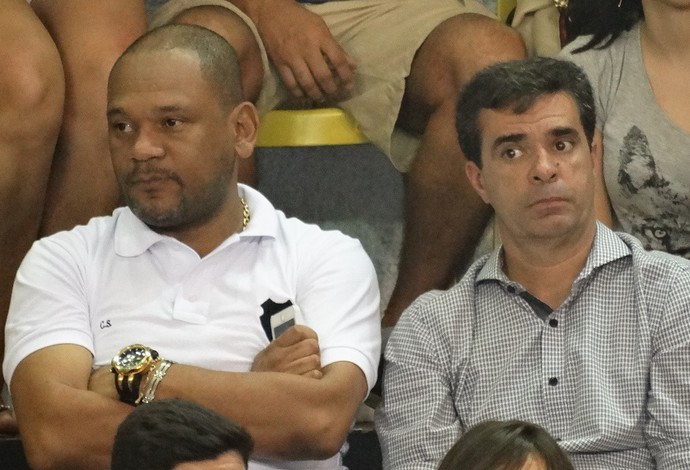 Cloves Santos e Junior Lopes Tupi-MG (Foto: Bruno Ribeiro)