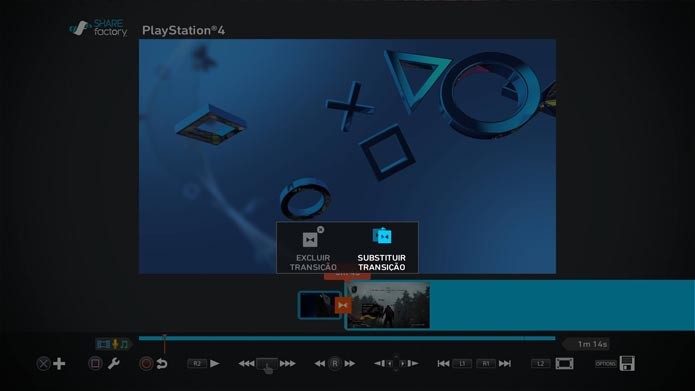 Playstation 4: como usar o editor de vídeos SHAREfactory (Foto: Reprodução/Murilo Molina)