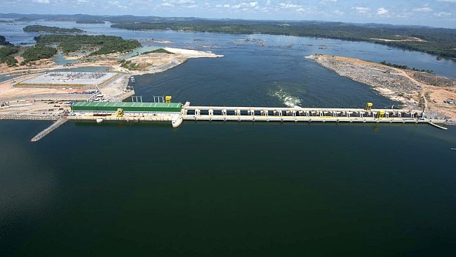Usina Hidrelétrica Belo Monte fica localizada no rio Xingu, no Pará (Foto: Norte Energia)