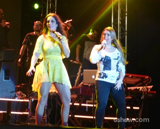 Preta Gil dá uma canja com Ivete (Foto: SuperStar / TVGlobo) Preta Gil dá uma canja com Ivete (Foto: SuperStar / TVGlobo)