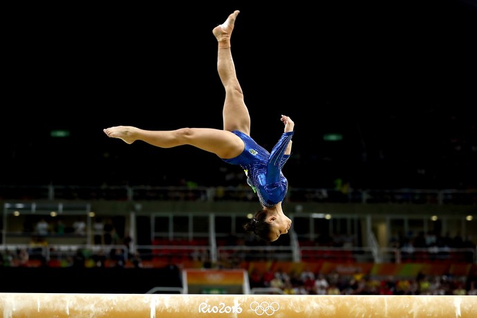 Flavia Saraiva ginástica artística final equipes Olimpíada Rio 2016 (Foto: Lars Baron/Getty Images)