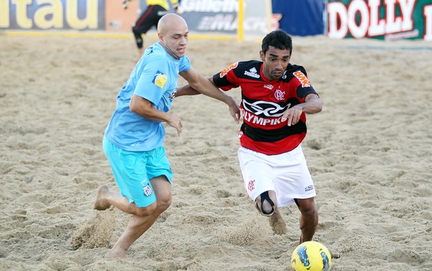 Flamengo Santos Mundialito de futebol de areia (Foto: Wander Roberto/Inovafoto)