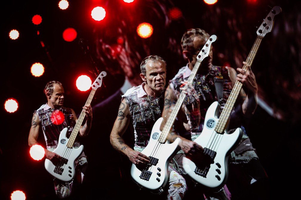 Red Hot Chili Peppers faz show no automático cover de Jorge Ben Jor para fechar º dia de