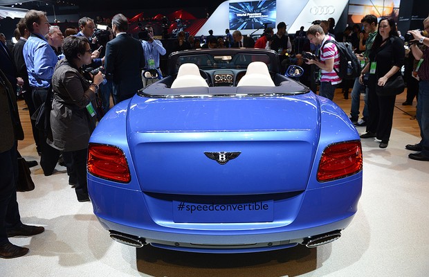 Bentley Continental GT Speed conversível (Foto: AFP)