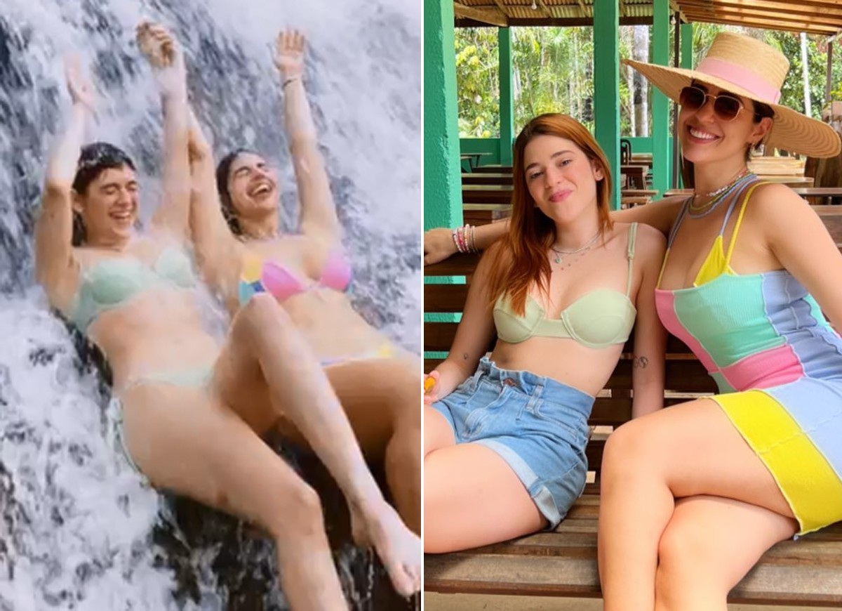 Vivian Amorim e Ana Clara curtem o Amazonas (Foto: Reprodução/Instagram) Vivian Amorim e Ana Clara curtem o Amazonas (Foto: Reprodução/Instagram)