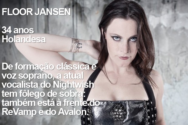 Floor Jansen (Foto: Divulgação / Site da cantora / Richard Stark)