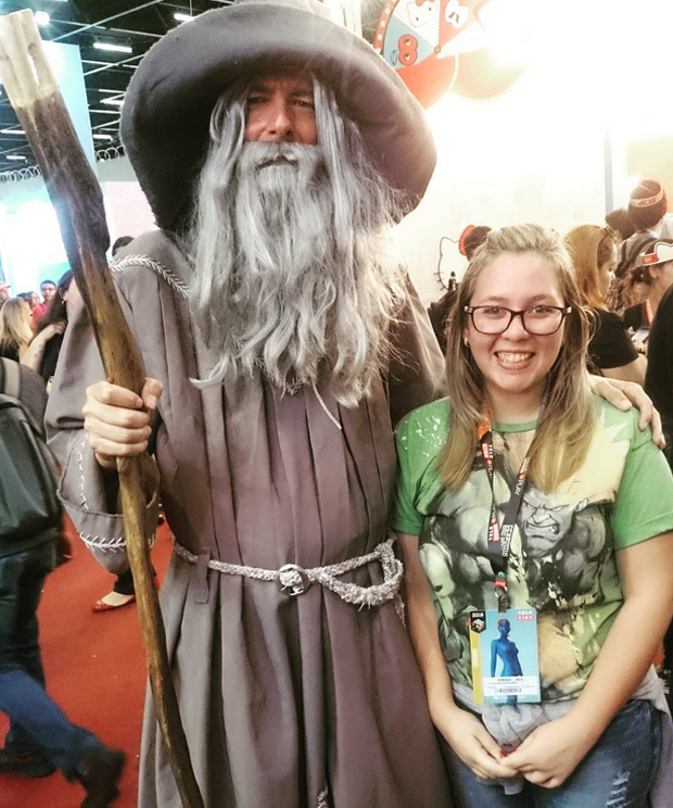 Seria de um casal de idosos o melhor cosplay da CCXP? Gandalfa