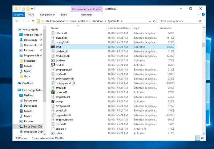 Mais de dez maneiras de abrir o Prompt de Comando no Windows 10 Prompt-8