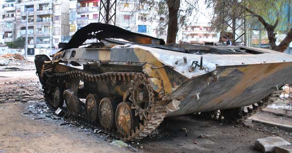 G Mais De Tanques Rumam Para Cidade Rebelde Da S Ria Diz