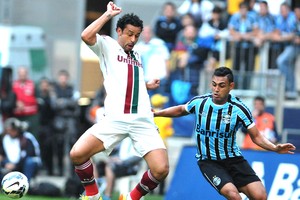 Fred jogo Grêmio x Fluminense (Foto: Photocamera)