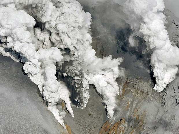Monte Ontake é o segundo vulcão mais alto do Japão. (Foto: Kyodo / Reuters)