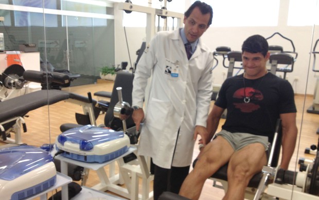 ezar Mutante se recupera de cirurgia no joelho (Foto: Arquivo Pessoal)