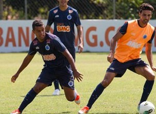 Cruzeiro treina para pegar o  (Foto: Vipcomm/Reprodução: Globoesporte.com)