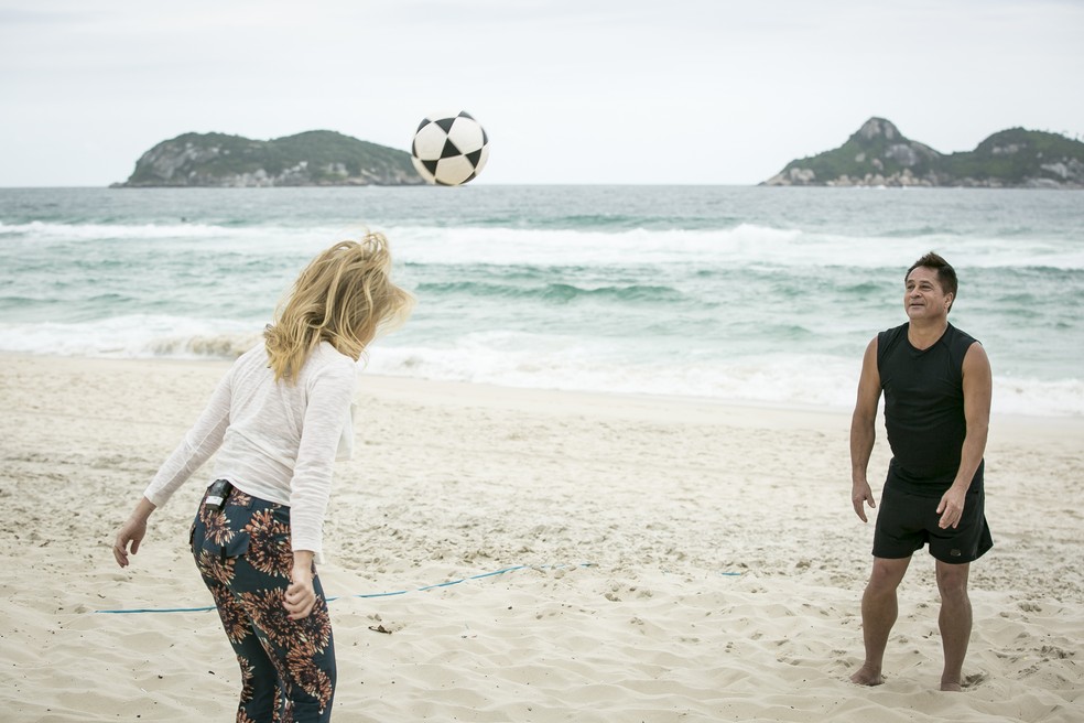 Angélica como jogadora é uma ótima apresentadora  (Foto: Isabella Pinheiro/Gshow)