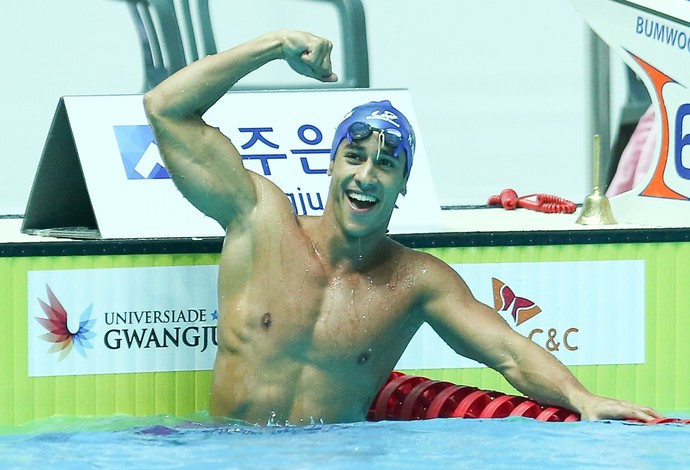 Henrique Martins, natação, Universíade (Foto: Marcello Zambrana/Fotojump)