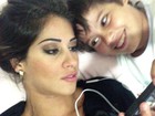 Mayra Cardi posta foto com o filho