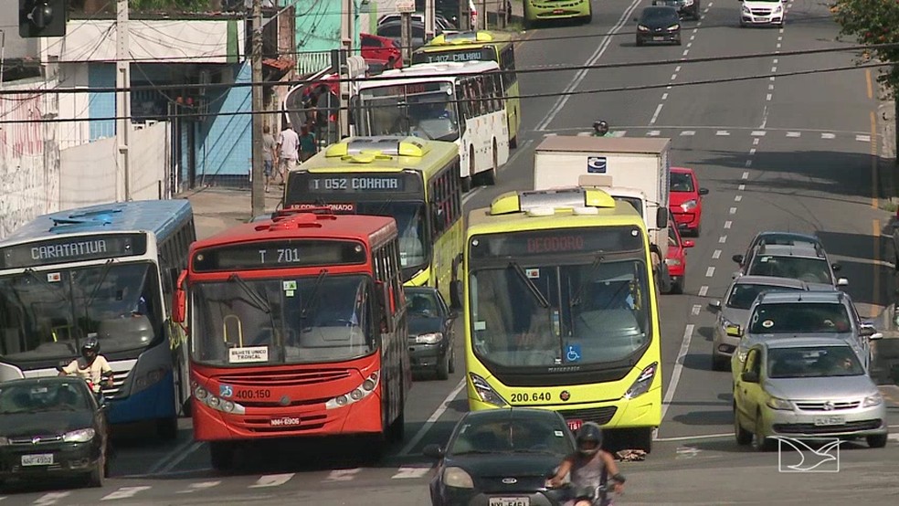 312 assaltos a ônibus foram registrados em São Luís, afirma Sindicato dos Rodoviários. (Foto: Reprodução/TV Mirante)
