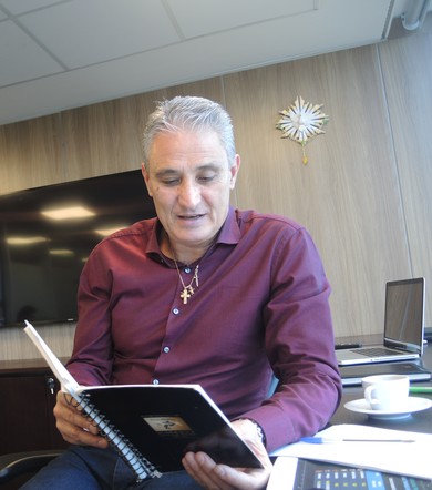 Entrevista Tite seleção brasileira (Foto: Alexandre Lozetti)