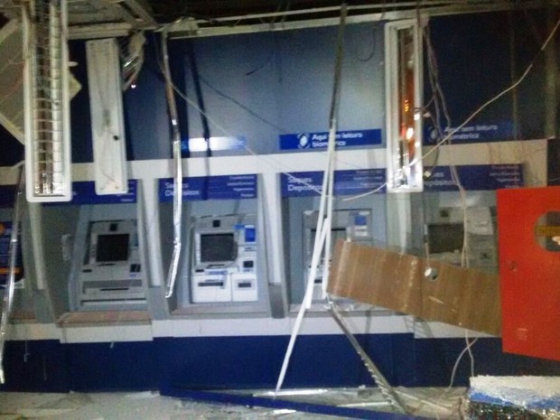 Explosão foi registrada na madrugada desta terça-feira (1) (Foto: Divulgação)