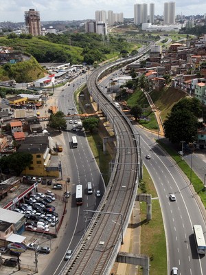 metrô salvador (Foto: Mateus Pereira/ Divulgação/Secom) metrô salvador (Foto: Mateus Pereira/ Divulgação/Secom)