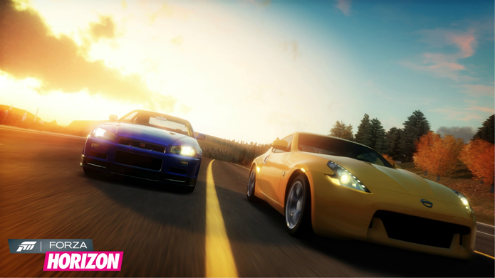 Carros, belos cenários e estradas são a proposta de Forza Horizon (Foto: Divulgação/Playground Games)