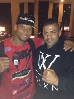 Thiago Marreta Steve Bossé UFC MMA Hollywood (Foto: Reprodução/Twitter) Thiago Marreta Steve Bossé UFC MMA Hollywood (Foto: Reprodução/Twitter)