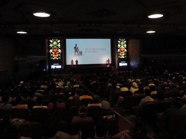 Cine PE voltou ao São Luiz, onde foi lançado, em 1997. (Foto: Katherine Coutinho / G1) Cine PE voltou ao São Luiz, onde foi lançado, em 1997. (Foto: Katherine Coutinho / G1)