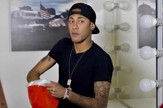 Neymar Barcelona Natal (Foto: Claudio Chaves / GloboEsporte.com)