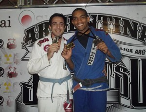 Rafael Vasconcelos e Ivlado Alves são atletas maranhenses de jiu-jitsu  (Foto: Divulgação/CBJJE)
