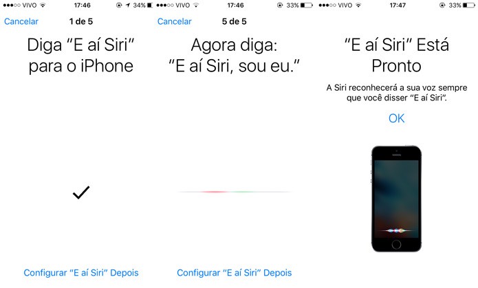 Siga os passos para você poder chamar a Siri sem apertar o botão Home (Foto: Descrição)