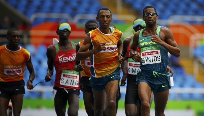 Odair Santos, prata 5.000m atletismo Paralimpíada (Foto: Reuters)