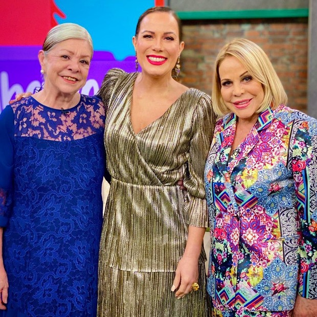 Ione Borges, Regina Volpato e Claudete Troiano (Foto: Reprodução/Instagram) Ione Borges, Regina Volpato e Claudete Troiano (Foto: Reprodução/Instagram)