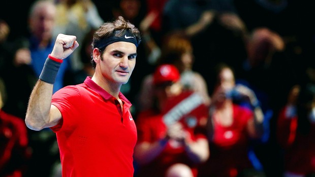 Roger  Federer x Nishikori tênis (Foto: Getty Images)