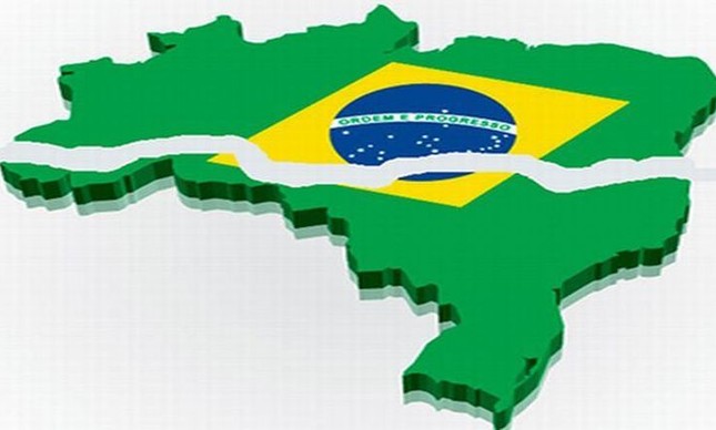 Brasil rachado (Foto: Arquivo Google)