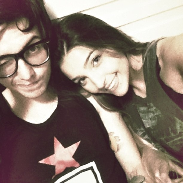 Pê Lanza com nova namorada (Foto: Instagram)