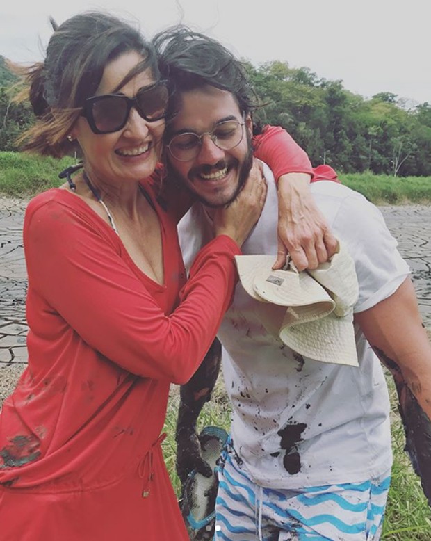 Fátima Bernardes e Túlio Gadelha (Foto: Reprodução/Instagram)