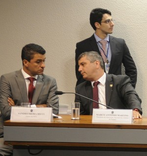 Audiência MP do Futebol Sandro Meira Ricci (Foto: Jefferson Rudy / Agência Senado)
