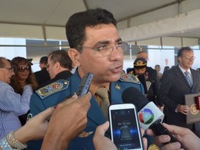 Comandante fala sobre situação de militar (Foto: Daniel Soares/G1)