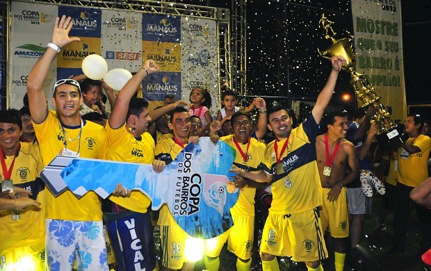 Estreante, Adrianópolis conquista o título da Copa dos Bairros de