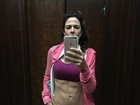 Luciana Gimenez exibe barriga hiperseca em selfie: 'Foco na dieta'