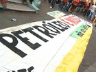 Cidades do interior do RS têm protestos em apoio a Dilma e Lula