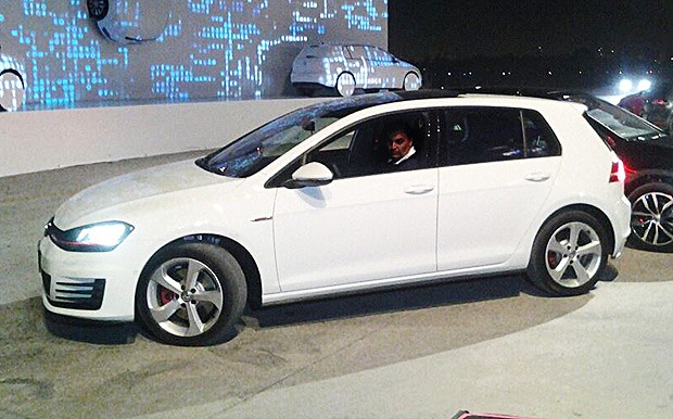 VW Golf GTi em evento de apresentação em SP (Foto: Aline Magalhães/Autoesporte)