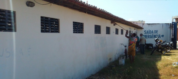 estádio Piscinão (Foto: Gláucio Júnior)