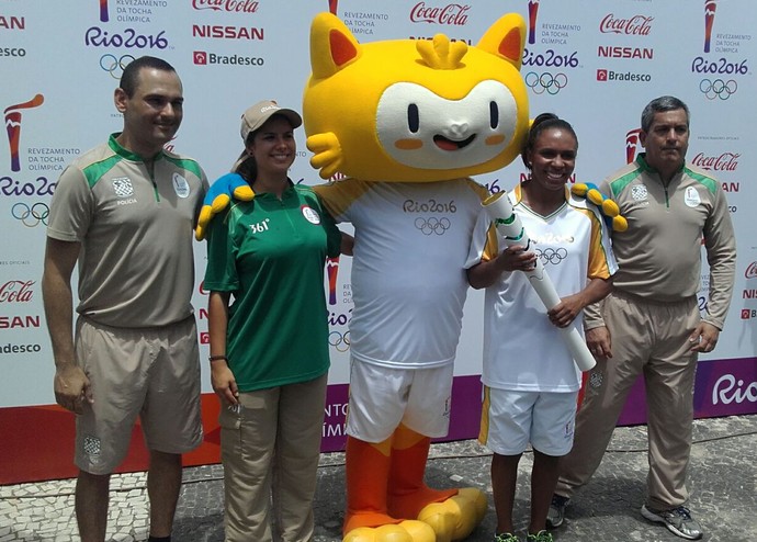 Érika Miranda - judô anúncio condutores tocha olímpica rio 2016 (Foto: Leonardo Filipo)