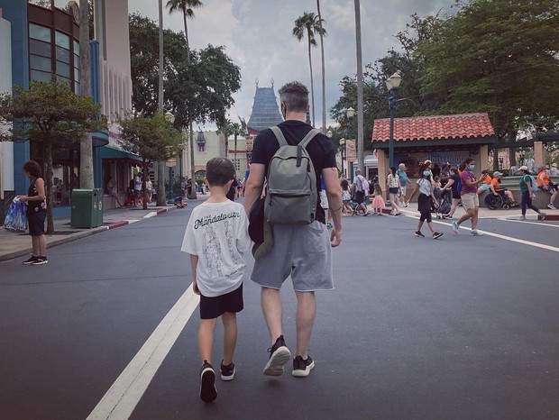 Theo, filho de Sandy e Lucas Lima (Foto: Reprodução/Instagram)