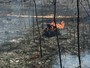 Incêndio atinge área de 10 mil m² em reserva da Caesb