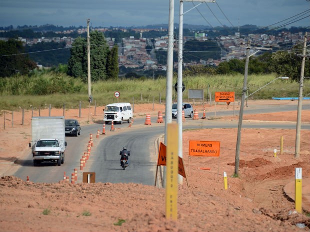 Duplicação contempla 4,8 quilômetros da via (Foto: Zaqueu Proença)
