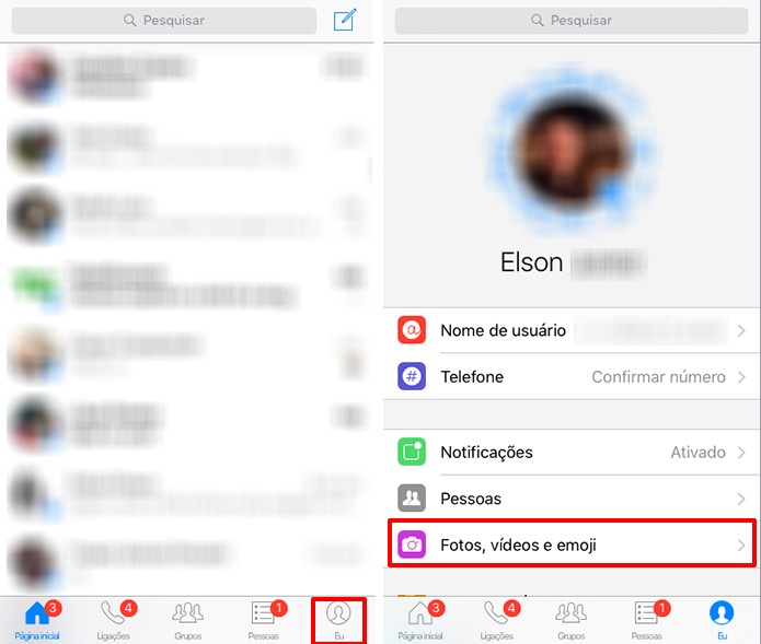 Usuário pode desativar novos emojis do Messenger no iPad ou iPhone (Foto: Reprodução/Elson de Souza)